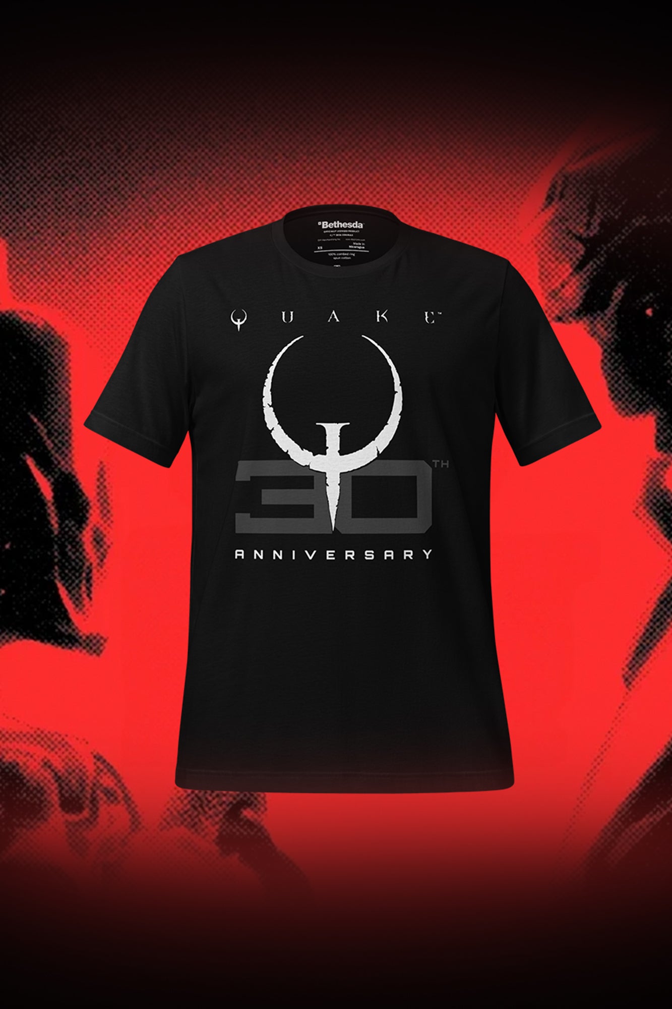 Quake 30th Anniversary Tee – Bethesda International Gear Store