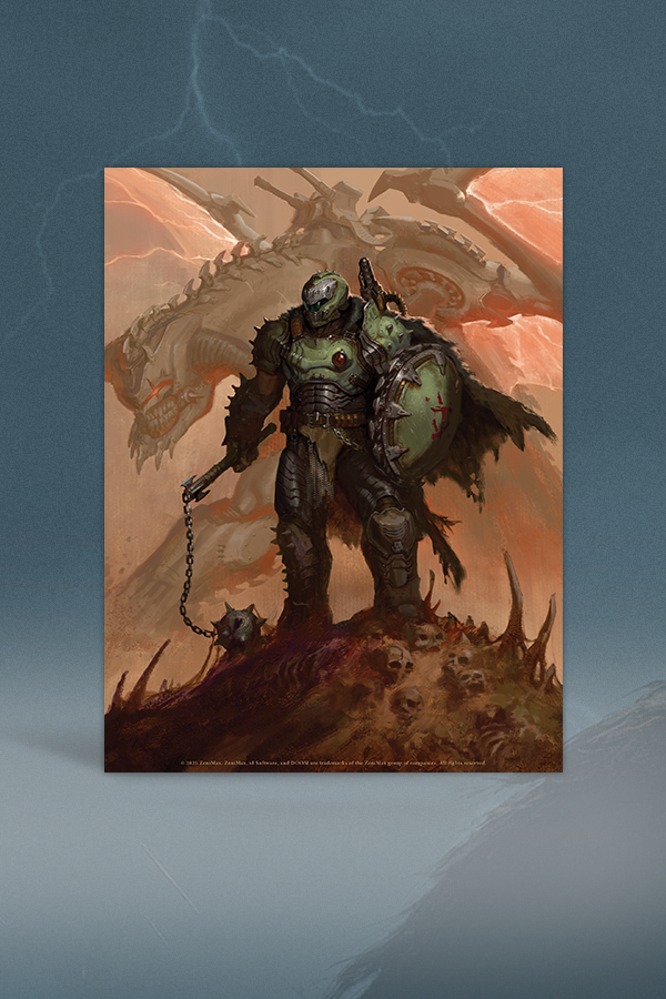 L'arte di DOOM: The Dark Ages con copertina rigida (edizione esclusiva Bethesda Gear)