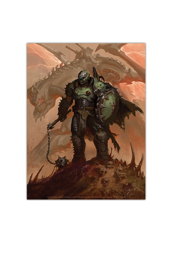 L'arte di DOOM: The Dark Ages con copertina rigida (edizione esclusiva Bethesda Gear)