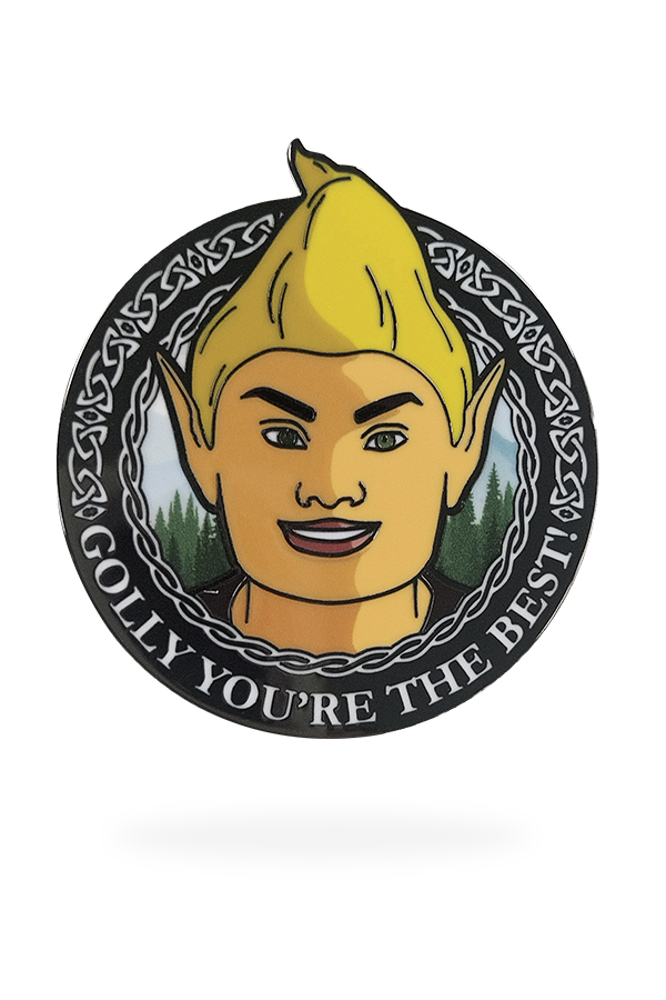 The Elder Scrolls IV: Oblivion Adoring Fan Pin Badge