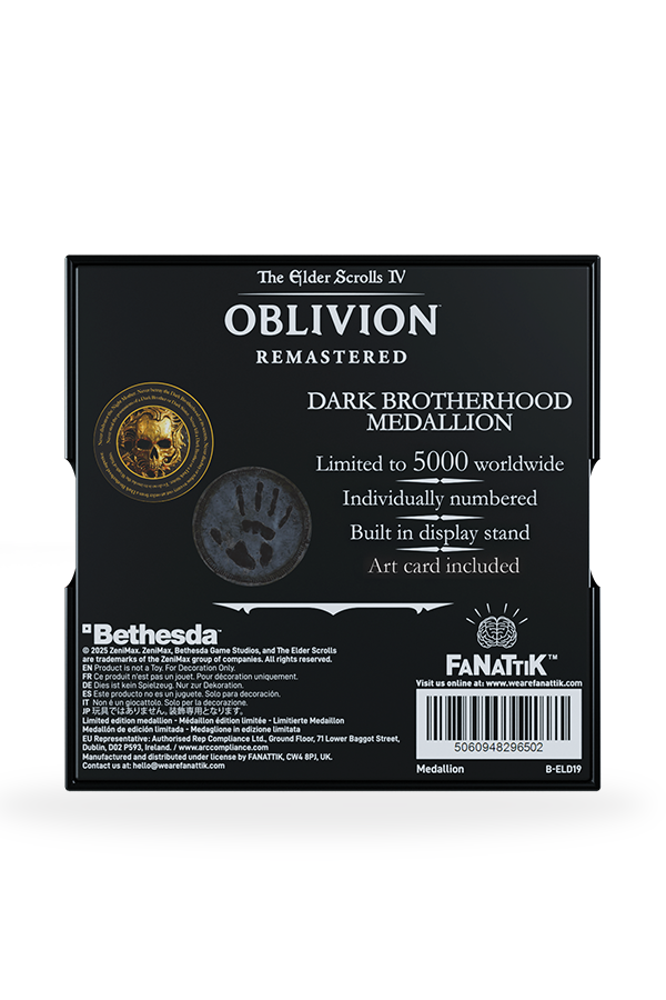 The Elder Scrolls IV: Oblivion Dark Brotherhood Medallion