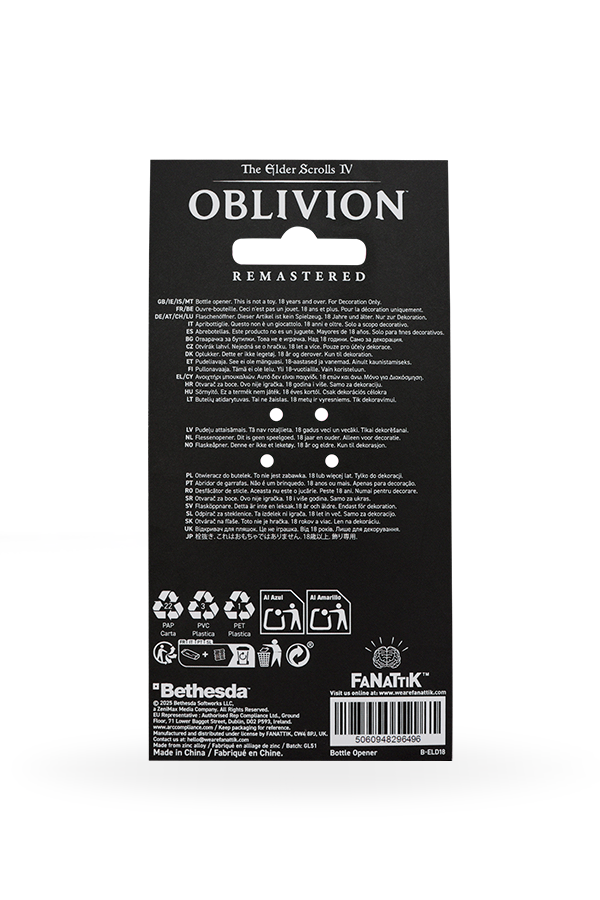 The Elder Scrolls IV: Oblivion Mehrune's Razor Bottle Opener