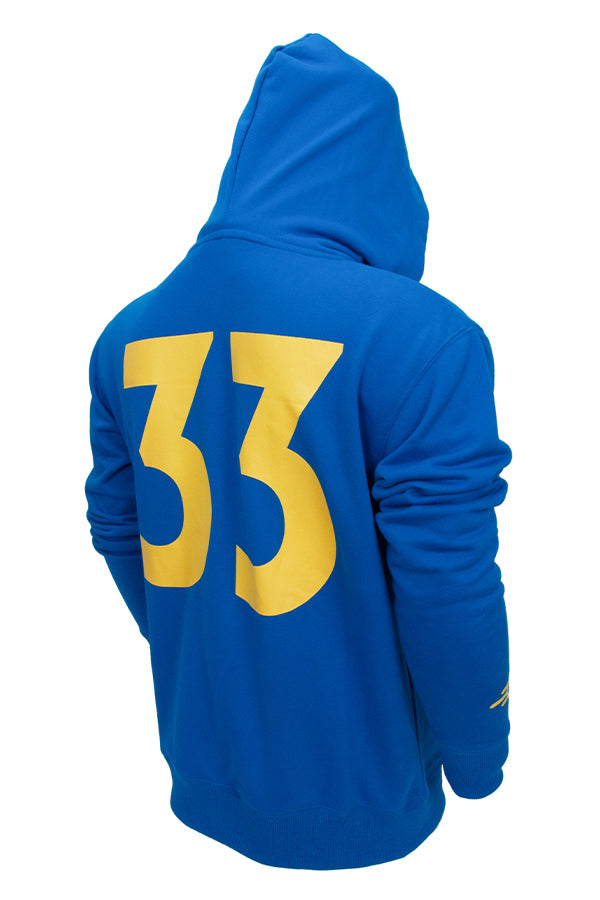 Fallout Vault 33 Zip-Up Hoodie