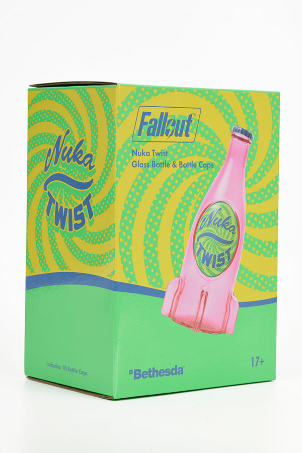 Bottiglia di vetro e tappi di Fallout Nuka Twist