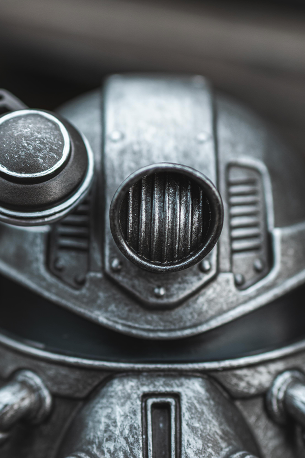 Fallout T-51 Power Armor Helmet Mini Desktop Statue