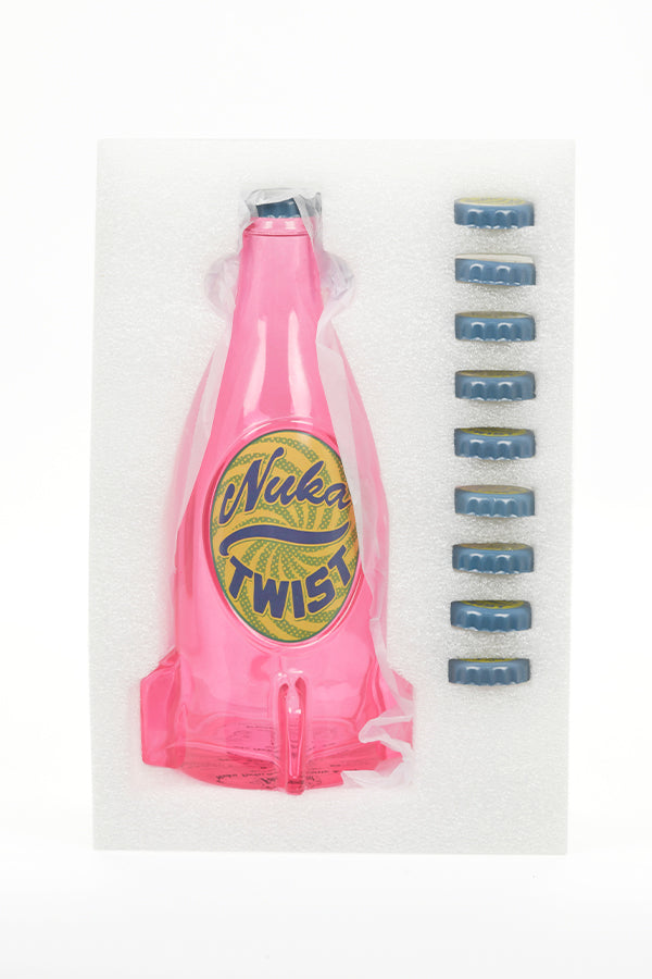 Bottiglia di vetro e tappi di Fallout Nuka Twist