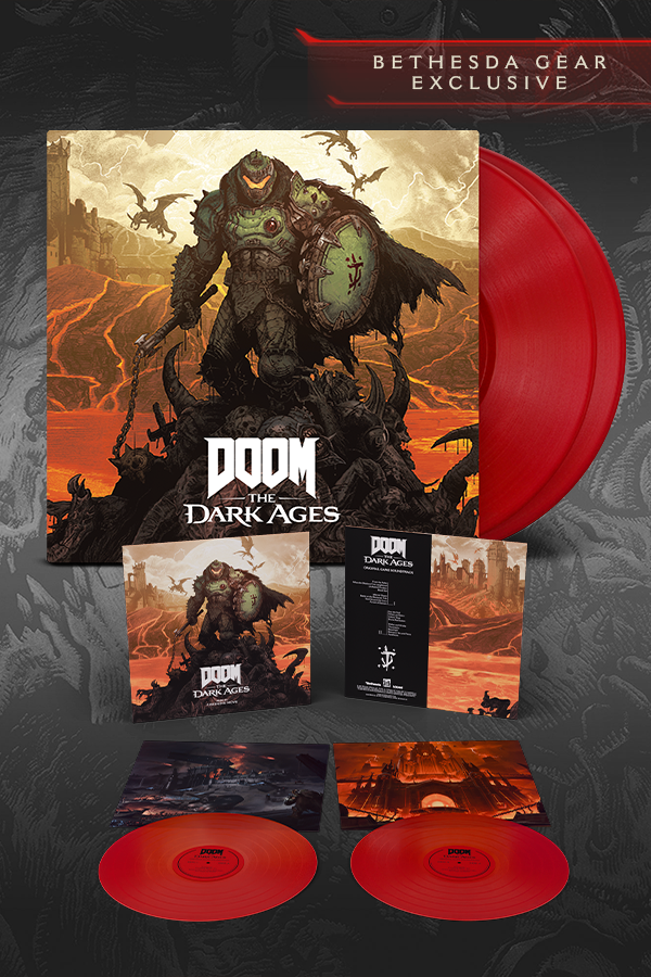 DOOM: The Dark Ages Original Soundtrack 2LP (Bethesda Gear Exclusive) – Bethesda International Gear Store