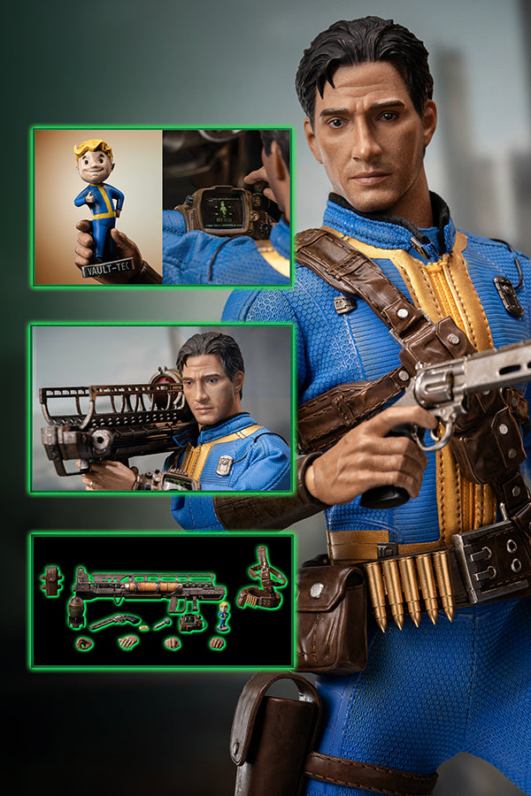 fallout gear Fallout 1/6 Sole Survivor Male Figure by threezero
