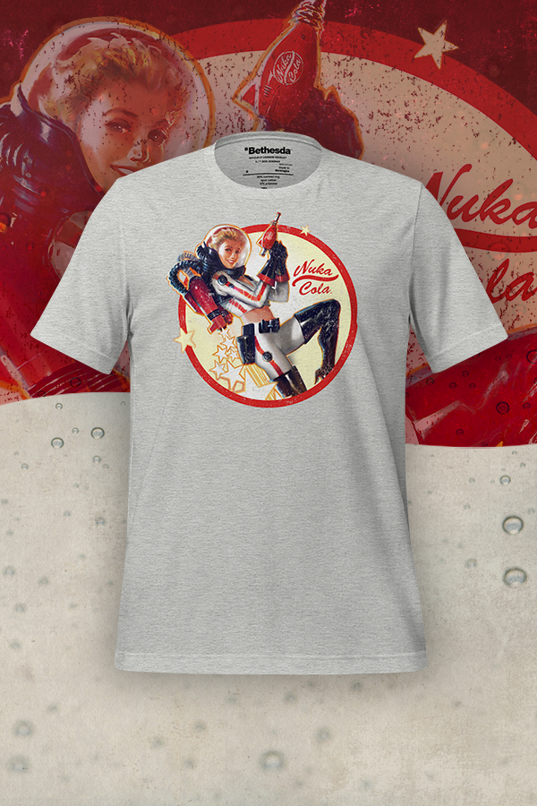 Fallout Nuka-Girl Blast Off Tee – Bethesda International Gear Store
