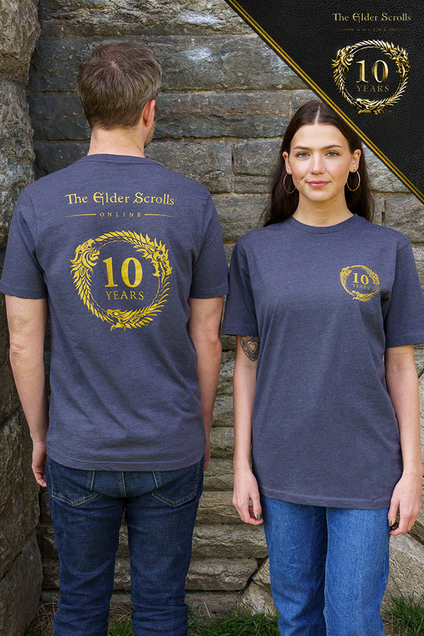 The Elder Scrolls Online 10th Anniversary Tee – Bethesda International Gear Store