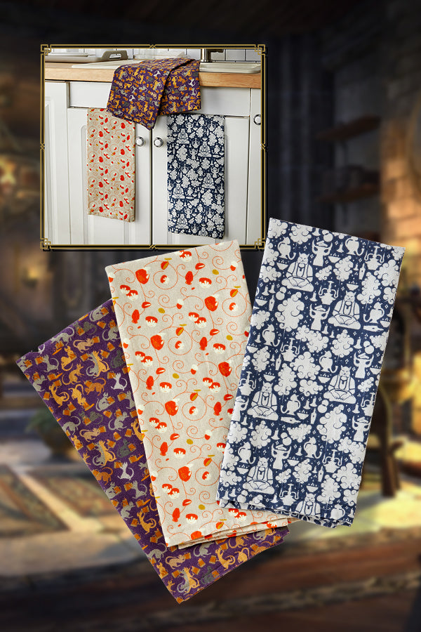 Gli ingredienti di The Elder Scrolls Asciugamani da cucina 3-Pack