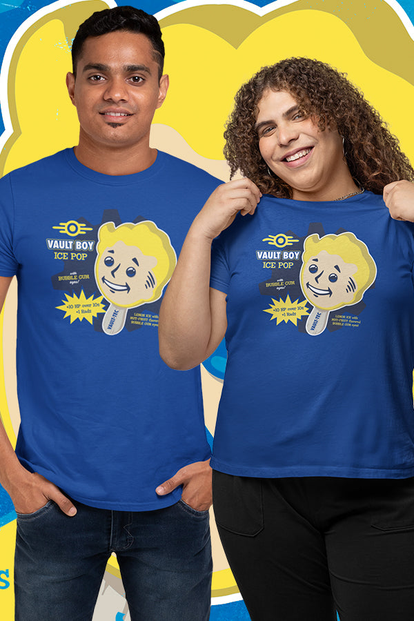 Fallout Vault Boy Ice Pop Tee – Bethesda International Gear Store