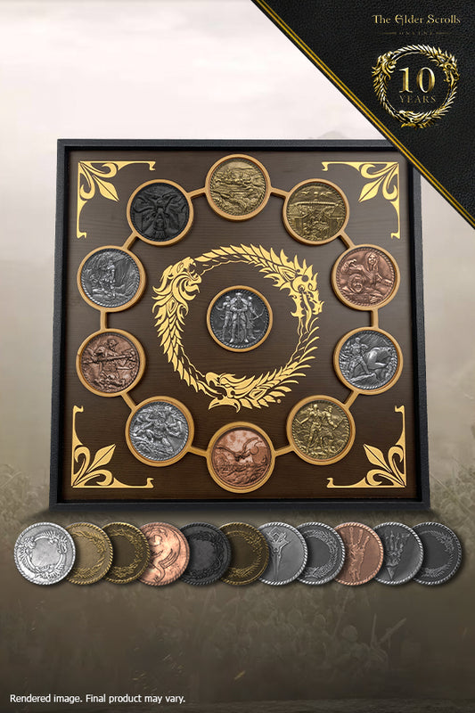 Juego de monedas conmemorativas de The Elder Scrolls Online