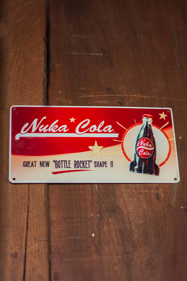 bethesda international gear store Fallout Nuka-Cola Tin Sign