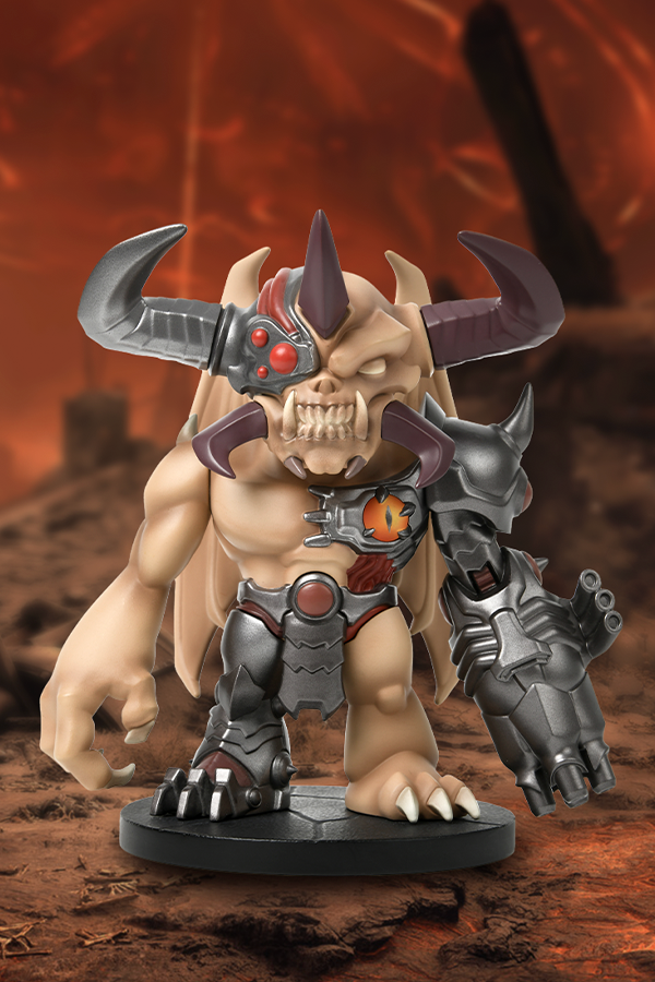 gear.bethesda DOOM: The Dark Ages Cyberdemon Mini Collectible Figure