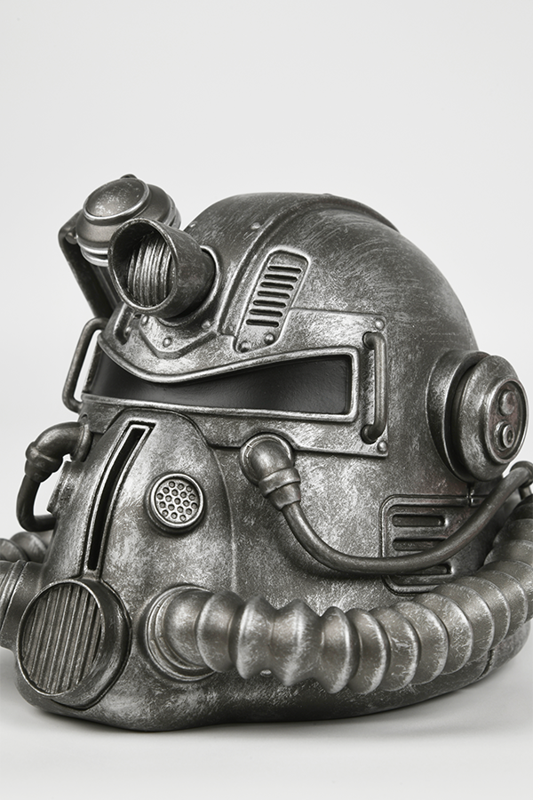 Fallout T-51 Power Armor Helmet Mini Desktop Statue