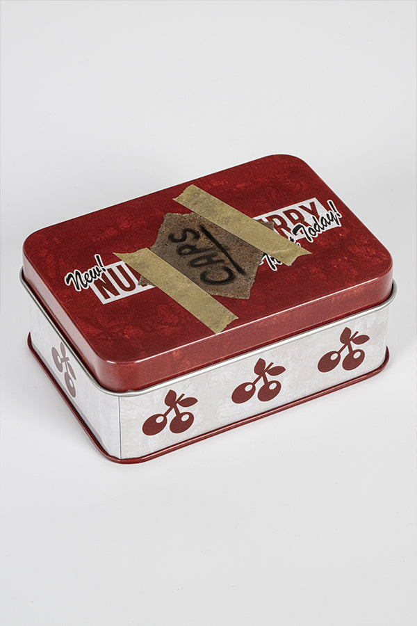 Serie di tappi di bottiglia Fallout Nuka Cherry con lattina da collezione