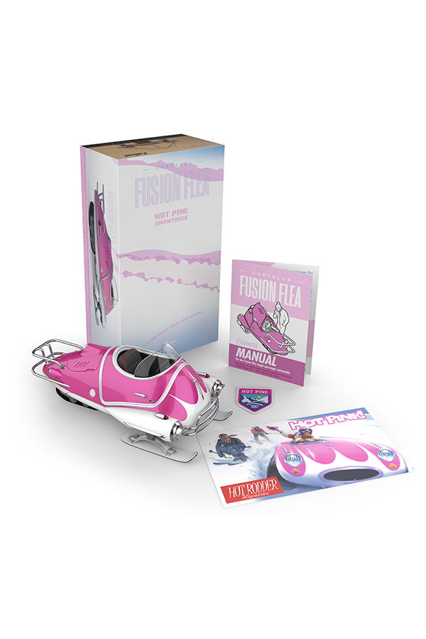 Réplica del muñeco Fallout Hot Pink Snowtrack Flea (exclusivo de Bethesda Gear)