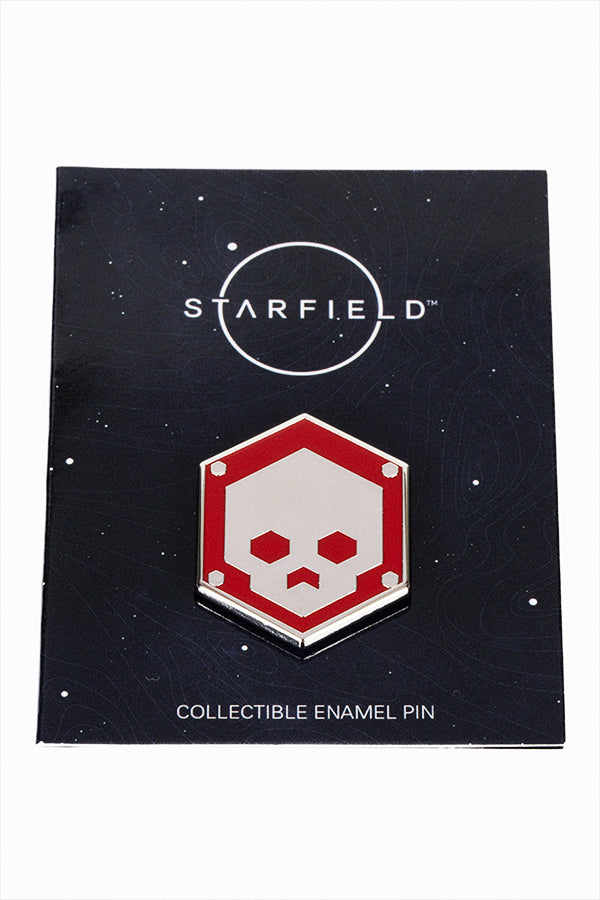 Starfield Crimson Fleet Pin