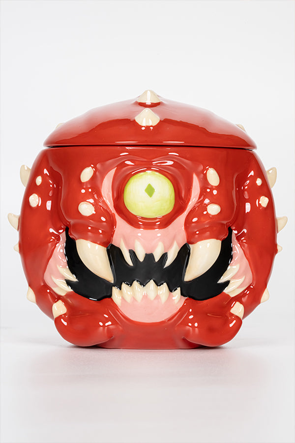 DOOM Cacodemon Ceramic Mug with Lid