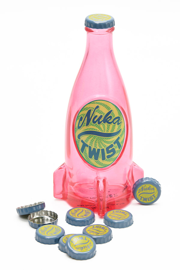 Bottiglia di vetro e tappi di Fallout Nuka Twist