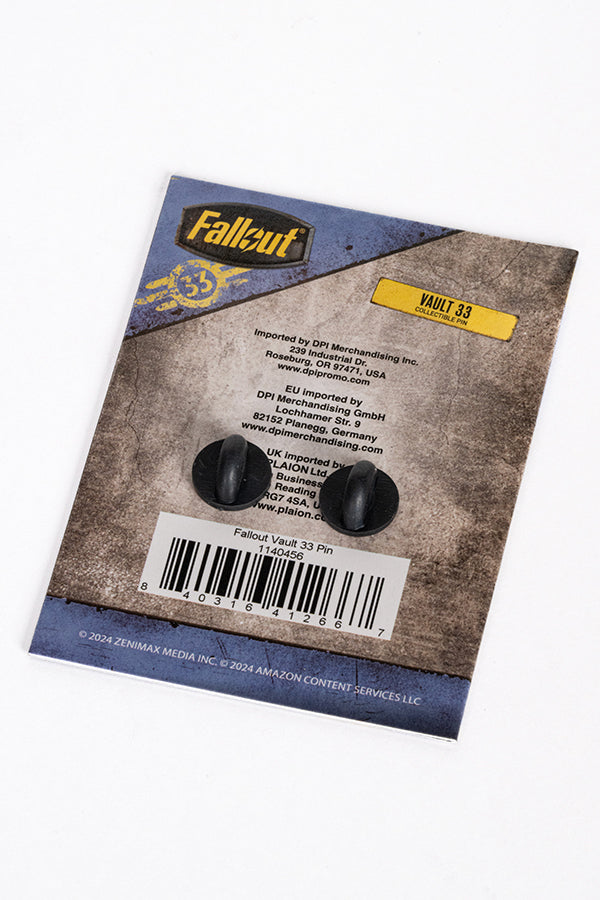 Broche Fallout Vault 33