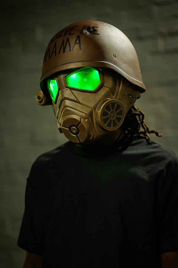 Casque portable Fallout Desert Ranger Battle