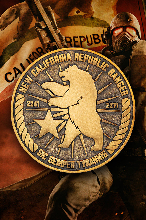 Fallout NCR Ranger Challenge Coin
