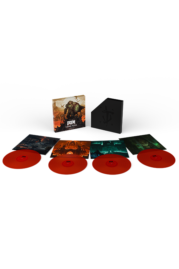 DOOM: The Dark Ages Original Soundtrack 4LP (Bethesda Gear Exclusive)