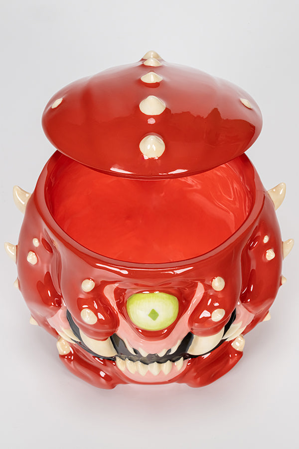 DOOM Cacodemon Ceramic Mug with Lid