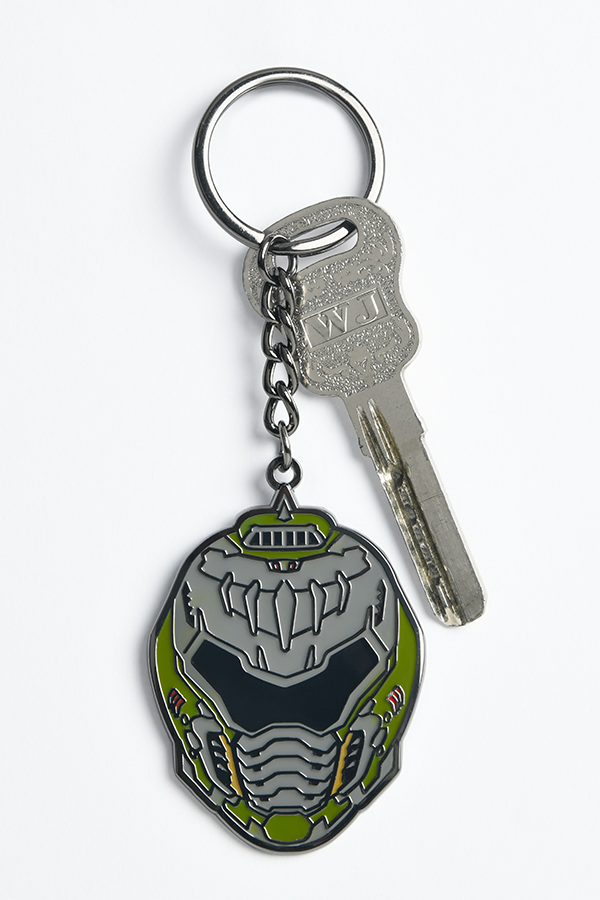 DOOM: The Dark Ages Slayer Helmet Keychain