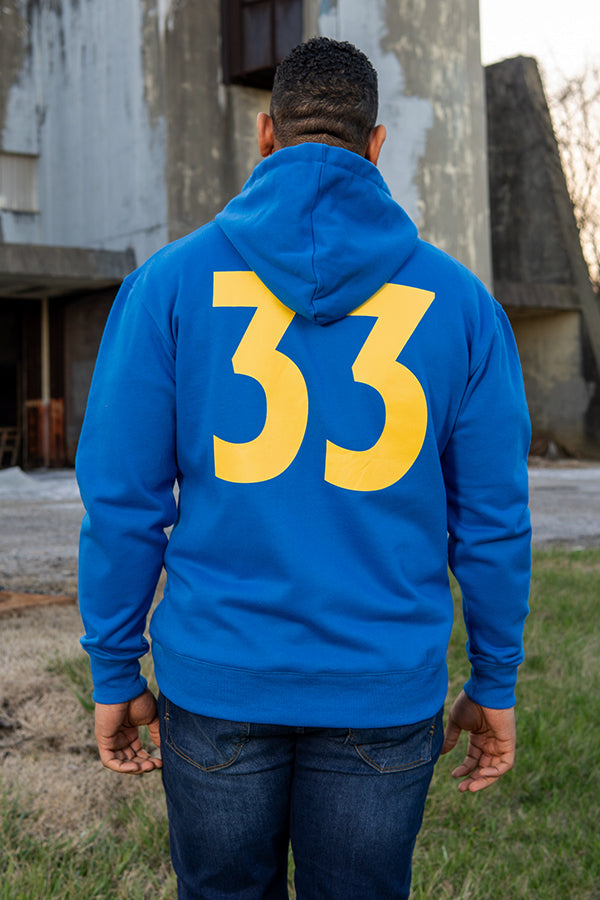 Fallout Vault 33 Zip-Up Hoodie