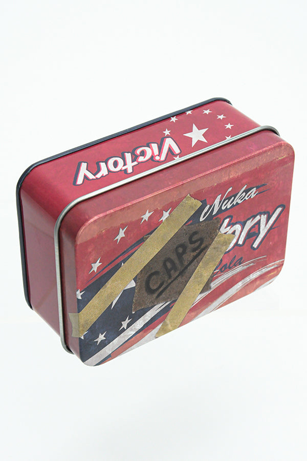 Serie de tapones de botella Fallout: Nuka Cola Victory con lata coleccionable
