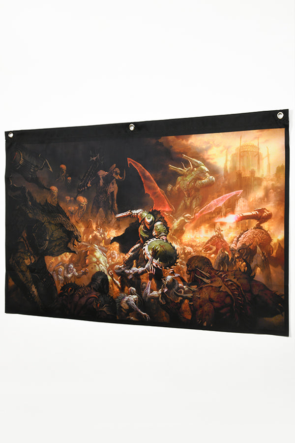 DOOM: El Estandarte de Batalla del Cazador de la Edad Oscura