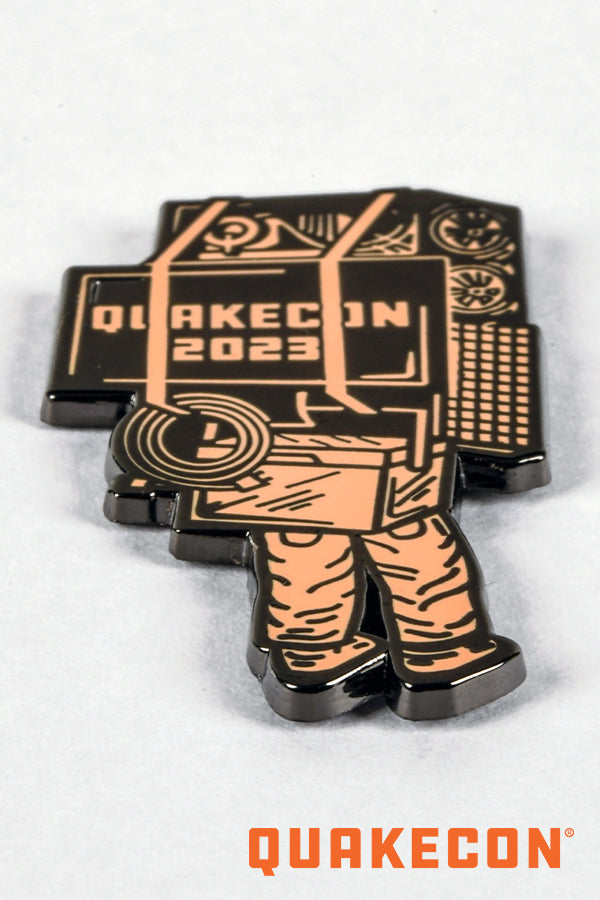 QuakeCon 2023 LAN Enamel Pin