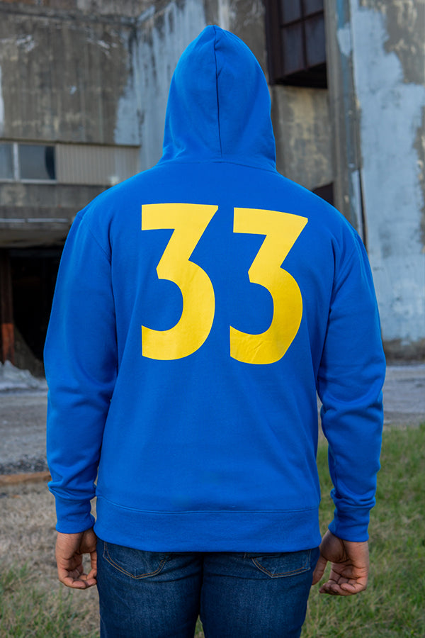 Fallout Vault 33 Zip-Up Hoodie