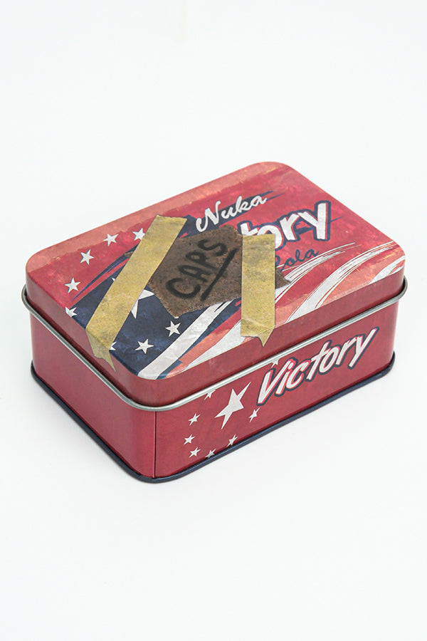 Serie de tapones de botella Fallout: Nuka Cola Victory con lata coleccionable