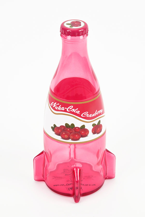 Fallout Nuka-Cola Cranberry Botella de vidrio y tapones