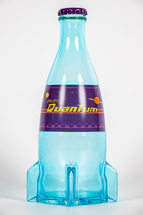 Fallout Nuka-Cola Quantum Glasflasche und Deckel