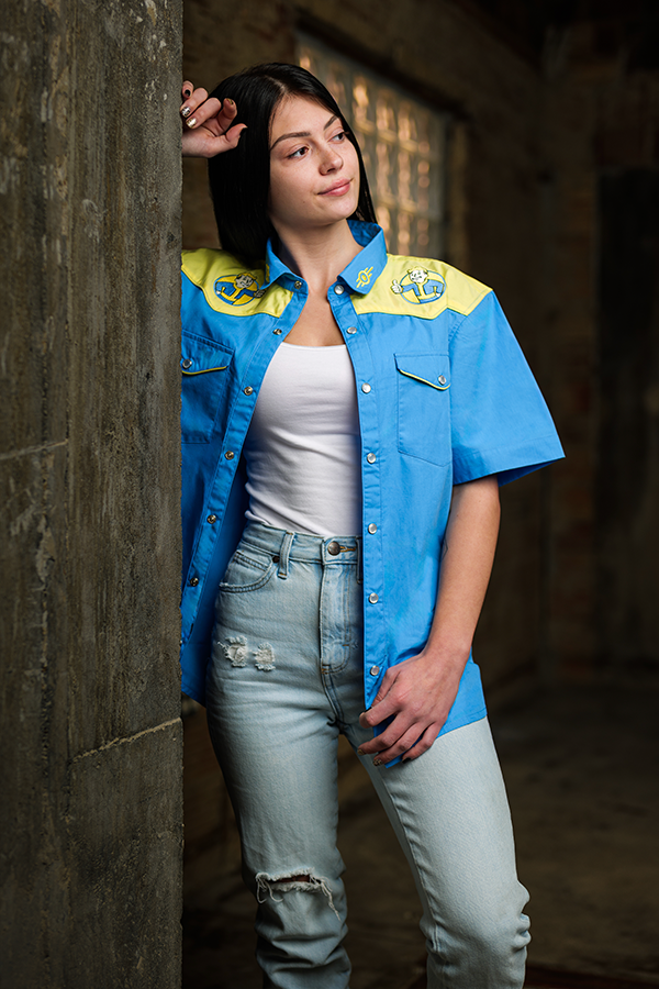 Fallout Vault-Tec Cowboy Button-Up Shirt