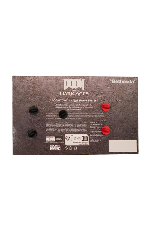DOOM: The Dark Ages Enamel Pin Set