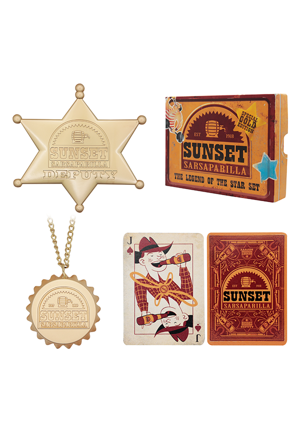 Fallout Sunset Sarsaparilla Legend of the Star Set (Gold Edition)