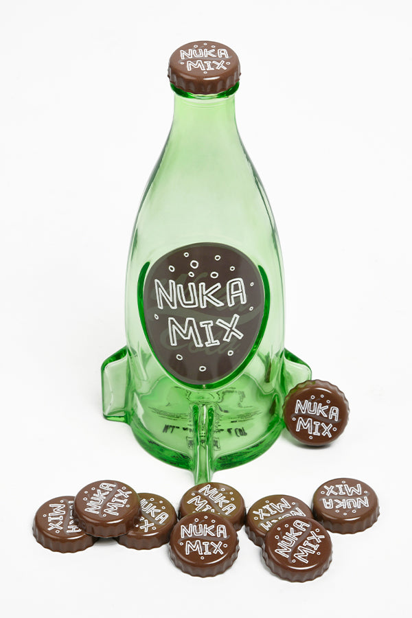 Fallout Nuka Mix Botella de vidrio y tapones