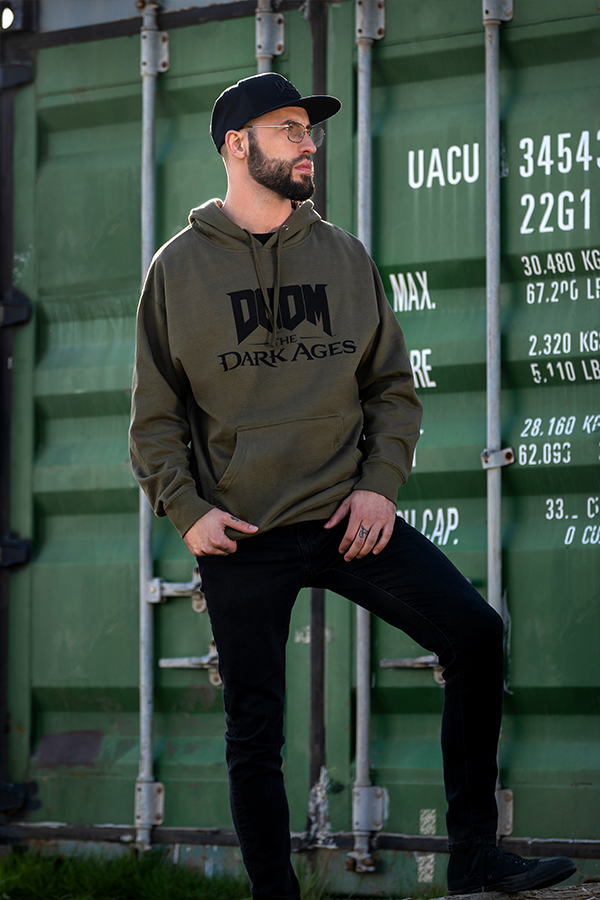 DOOM: The Dark Ages Dunkles Schlachtfeld Hoodie