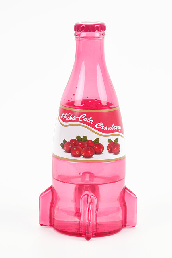 Fallout Nuka-Cola Cranberry Botella de vidrio y tapones