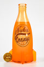 Fallout Nuka Cola Orange Glass Bottle and Cap