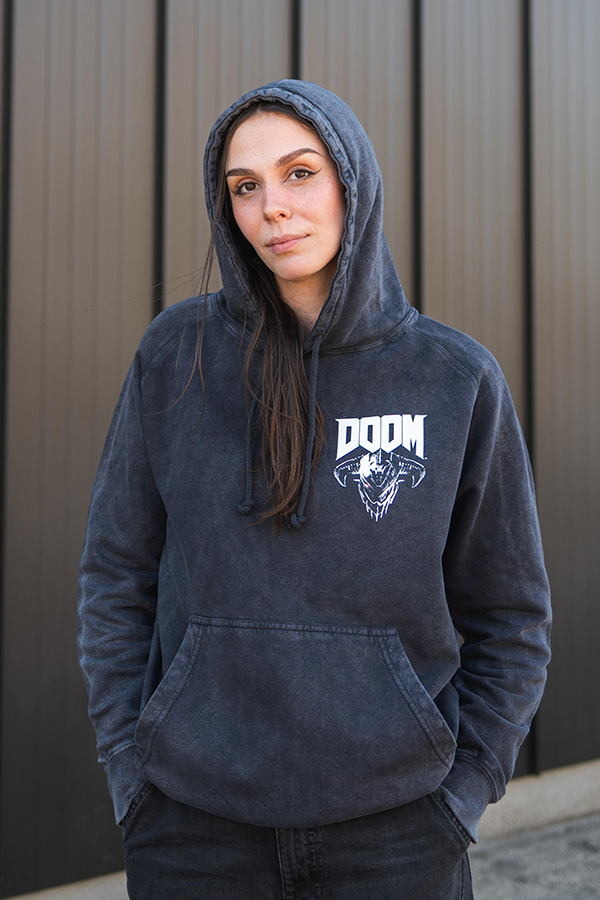 Felpa con cappuccio DOOM: The Dark Ages Slayer's Path