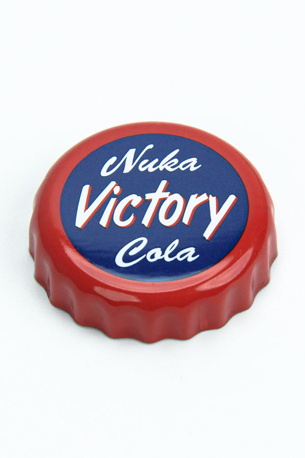 Serie de tapones de botella Fallout: Nuka Cola Victory con lata coleccionable