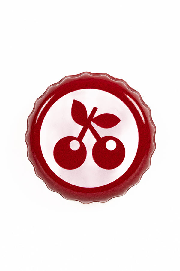 Serie di tappi di bottiglia Fallout Nuka Cherry con lattina da collezione