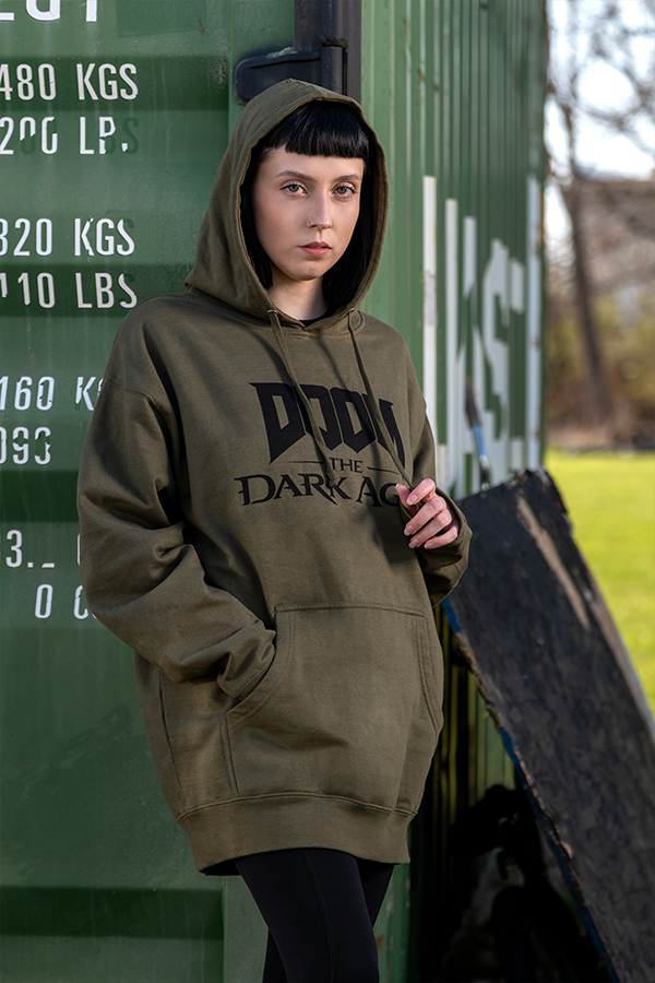 DOOM: The Dark Ages Dunkles Schlachtfeld Hoodie
